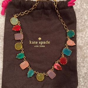 Kate Spade Multicolor Jeweled Necklace